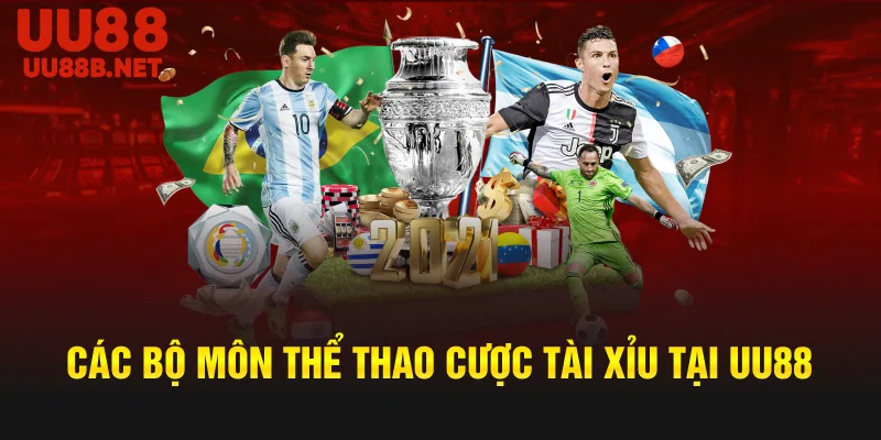 Các bộ môn thể thao cược tài xỉu tại UU88